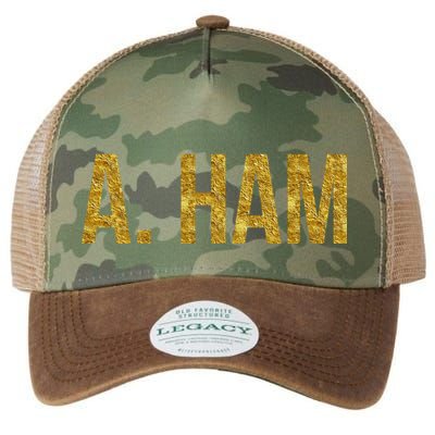 Limited Edition A. Ham Gold Foil Print Legacy Tie Dye Trucker Hat