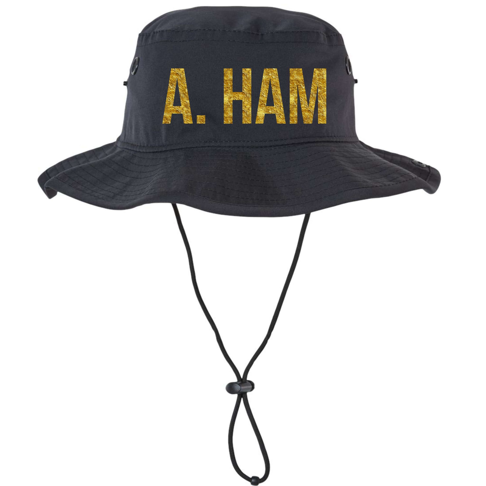 Limited Edition A. Ham Gold Foil Print Bucket Hat