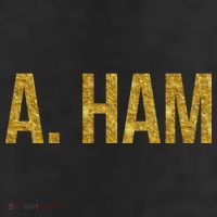 Limited Edition A. Ham Gold Foil Print 11oz C Handle Ceramic Mug