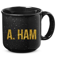 Limited Edition A. Ham Gold Foil Print 15oz Campfire Ceramic Mug