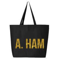 Limited Edition A. Ham Gold Foil Print 25L Jumbo Tote