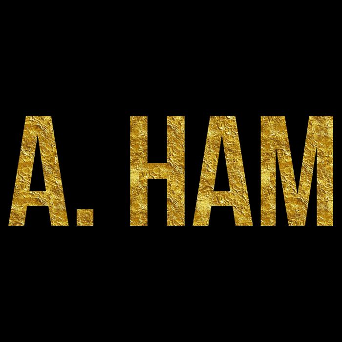 Limited Edition A. Ham Gold Foil Print Baby Bodysuit