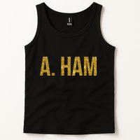Limited Edition A. Ham Gold Foil Print Tank Top