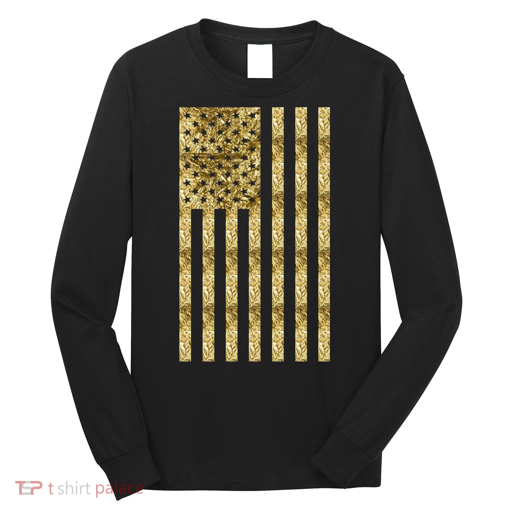Limited Edition American USA Flag Long Sleeve Shirt