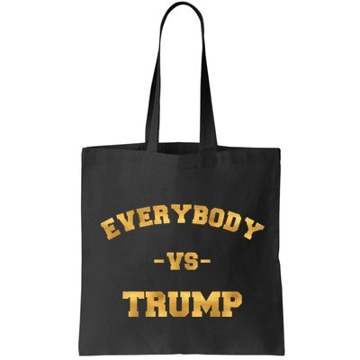 Limited Edition Everybody VS Trump Gold Print Bag