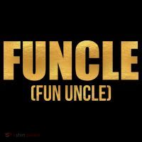 Limited Edition FUNCLE Fun Uncle Gold Print 7-Panel Snapback Hat