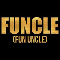 Limited Edition FUNCLE Fun Uncle Gold Print Premium T-Shirt