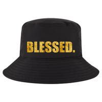 Limited Edition Gold Blessed Cool Comfort Performance Bucket Hat