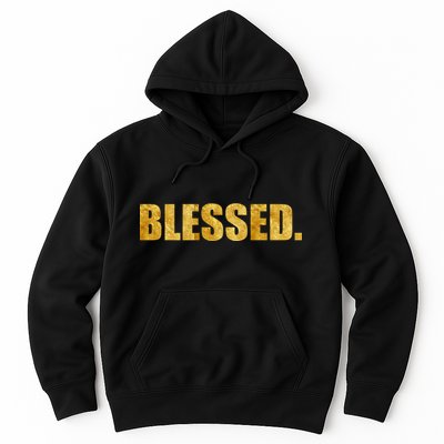 Limited Edition Gold Blessed Hoodie