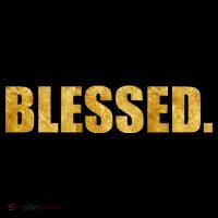 Limited Edition Gold Blessed 16 in Basic Backpack