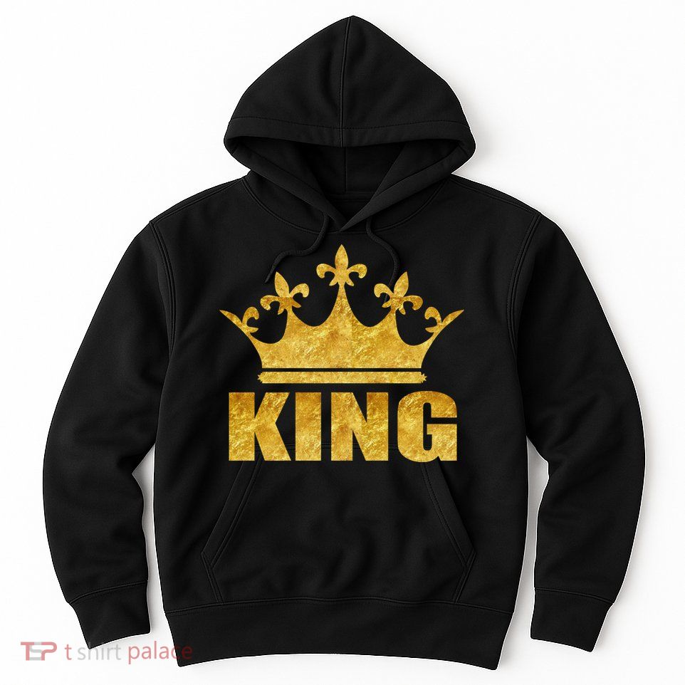 Limited Edition King Gold Print Hoodie