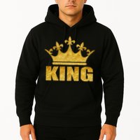 Limited Edition King Gold Print Hoodie