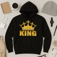 Limited Edition King Gold Print Hoodie
