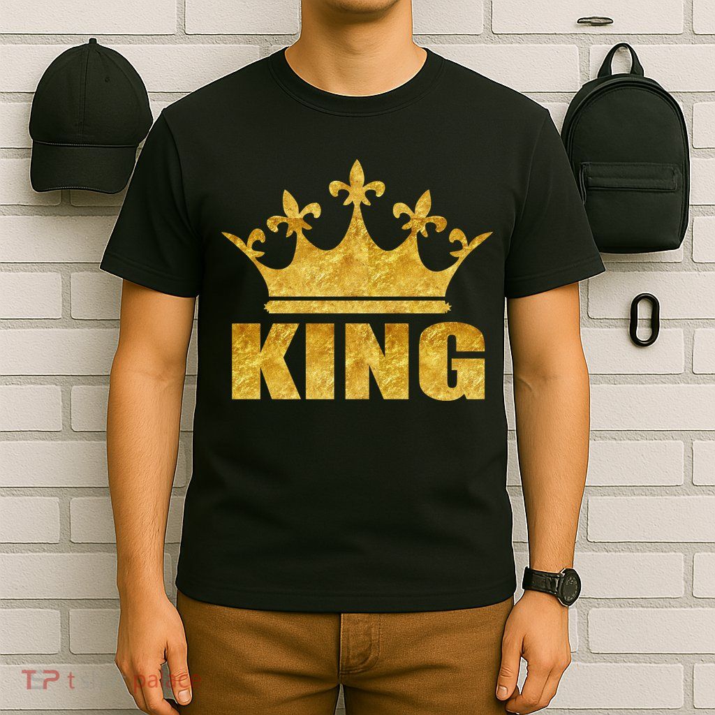 Limited Edition King Gold Print T-Shirt