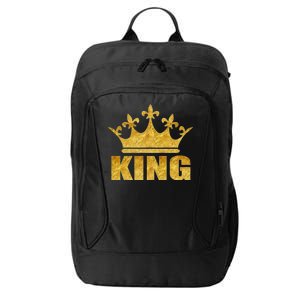 Limited Edition King Gold Print City Backpack