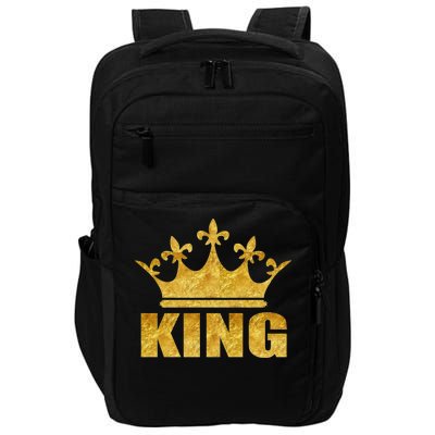 Limited Edition King Gold Print Impact Tech Backpack