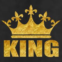 Limited Edition King Gold Print Adult Drive Performance Visor