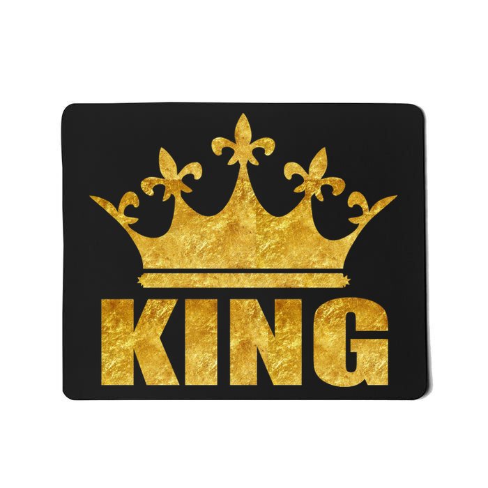 Limited Edition King Gold Print Mousepad