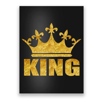 Limited Edition King Gold Print Poster