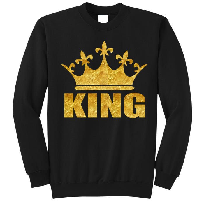 Limited Edition King Gold Print Tall Sweatshirt