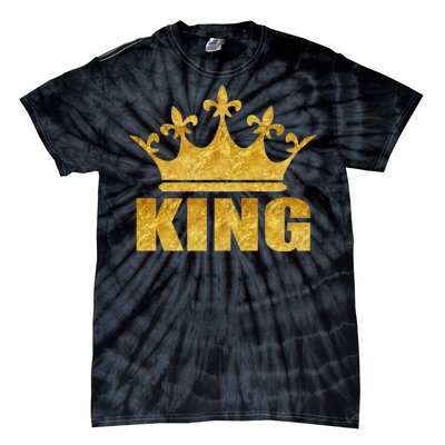 Limited Edition King Gold Print Tie-Dye T-Shirt