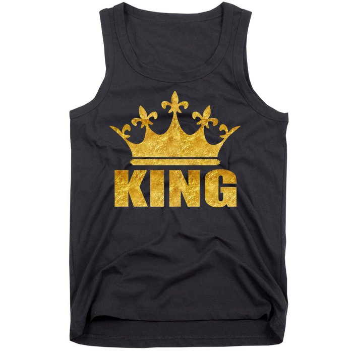 Limited Edition King Gold Print Tank Top