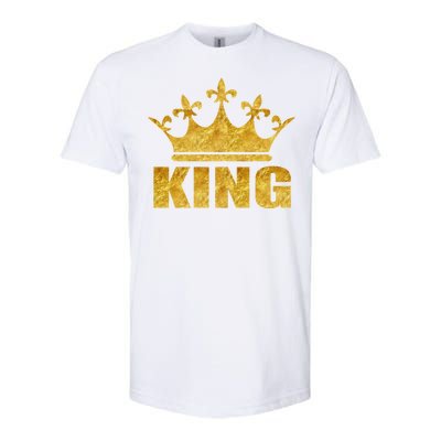 Limited Edition King Gold Print Softstyle CVC T-Shirt