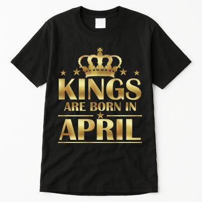 Limited Edition Kings Are Born in April Tall T-Shirt