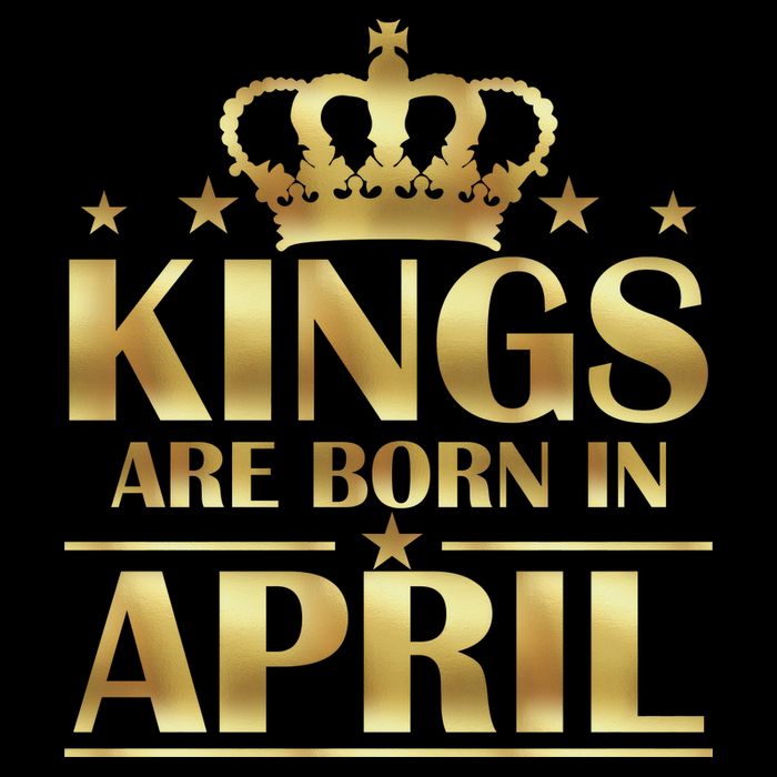 Limited Edition Kings Are Born in April 16 in Basic Backpack