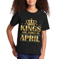 Limited Edition Kings Are Born in April Kids T-Shirt