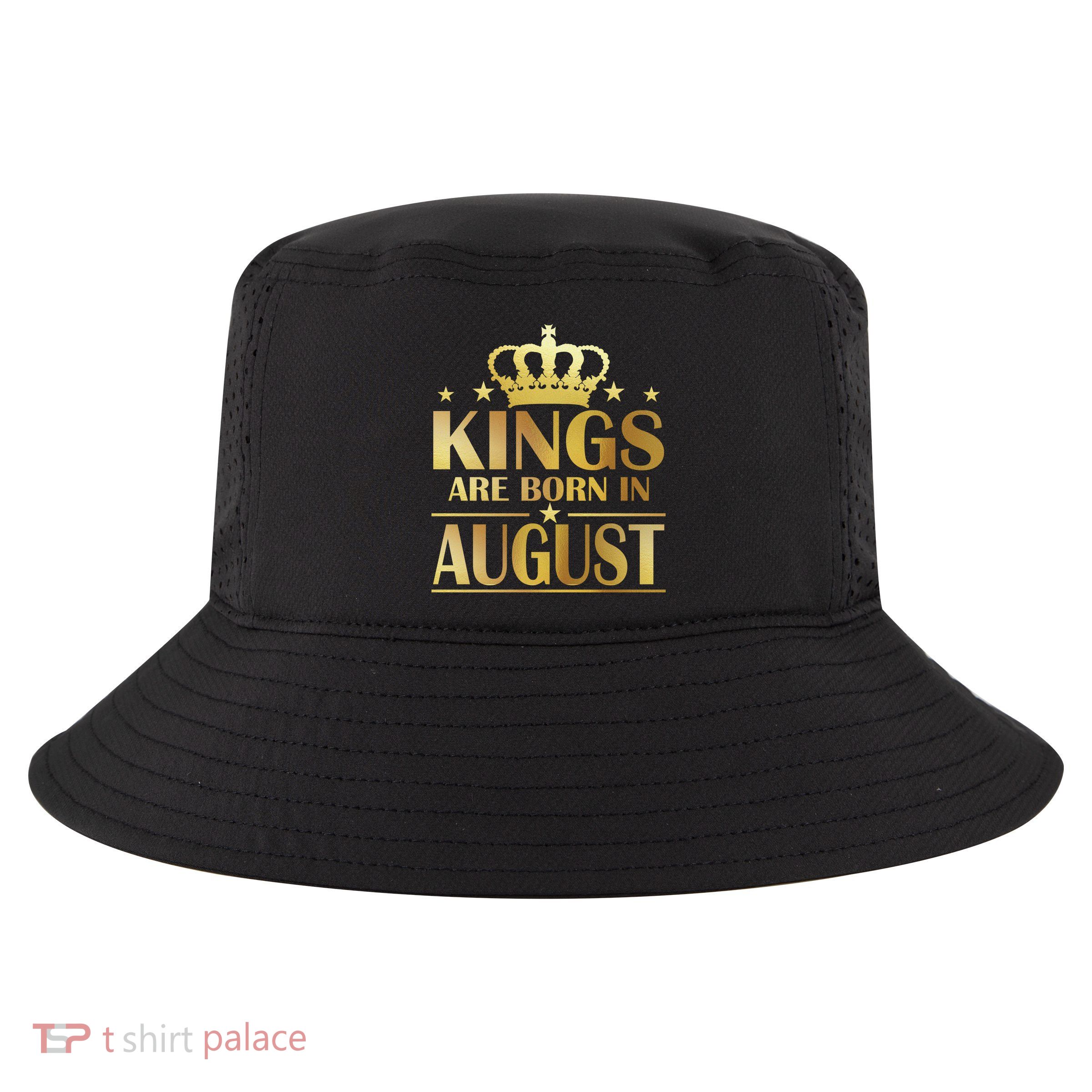 Limited Edition Kings Are Born in August Cool Comfort Performance Bucket Hat