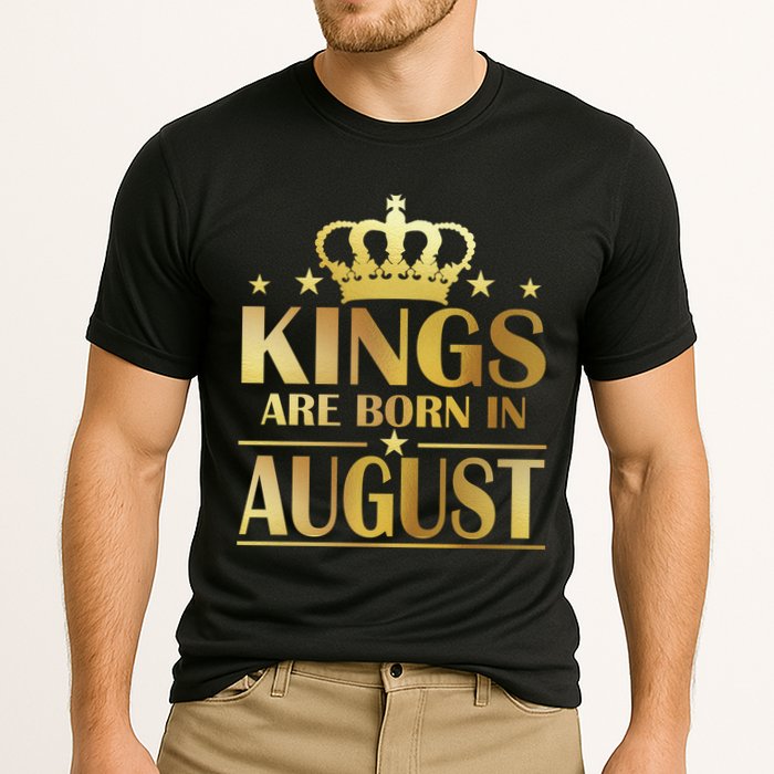 Limited Edition Kings Are Born in August Performance Shirt