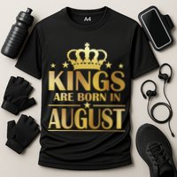 Limited Edition Kings Are Born in August Performance Shirt
