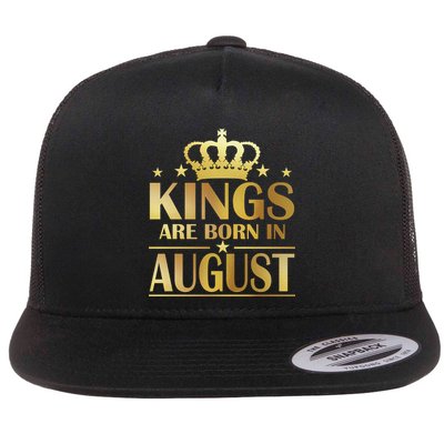 Limited Edition Kings Are Born in August Flatbill Hat