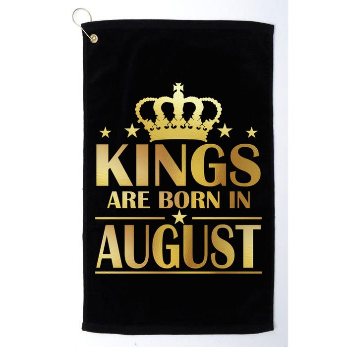 Limited Edition Kings Are Born in August Golf Towel