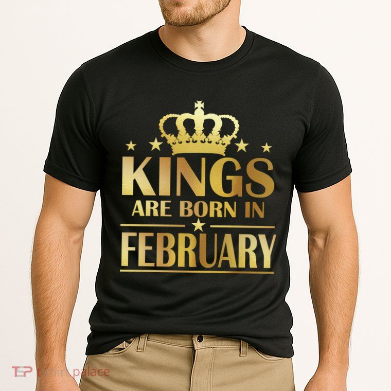 Limited Edition Kings Are Born In February Performance Shirt