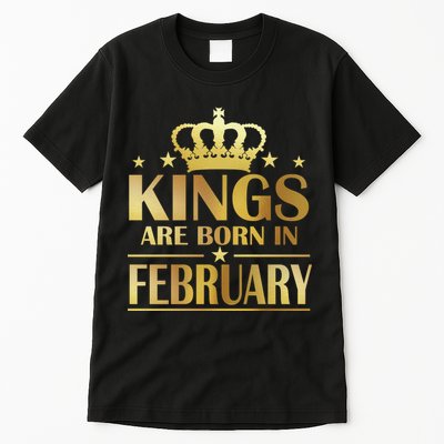 Limited Edition Kings Are Born In February Tall T-Shirt
