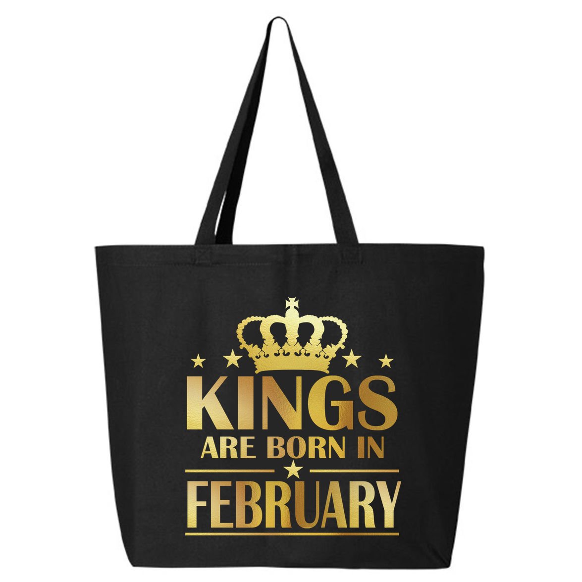 Limited Edition Kings Are Born In February 25L Jumbo Tote