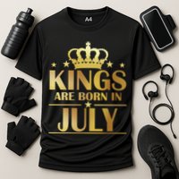 Limited Edition Kings Are Born in July Cooling Performance Crew T-Shirt