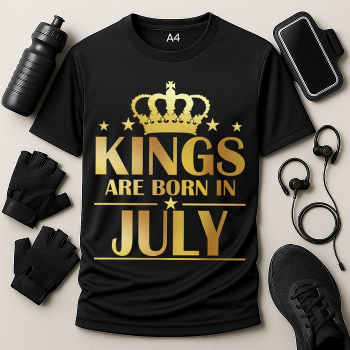 Limited Edition Kings Are Born in July Cooling Performance Crew T-Shirt