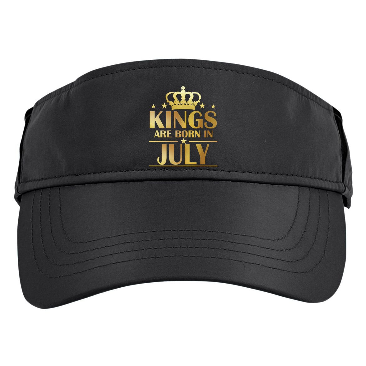 Limited Edition Kings Are Born in July Adult Drive Performance Visor