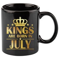 Limited Edition Kings Are Born in July 11oz C Handle Ceramic Mug