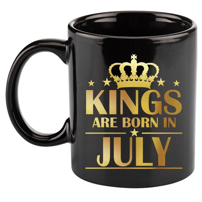 Limited Edition Kings Are Born in July 11oz C Handle Ceramic Mug