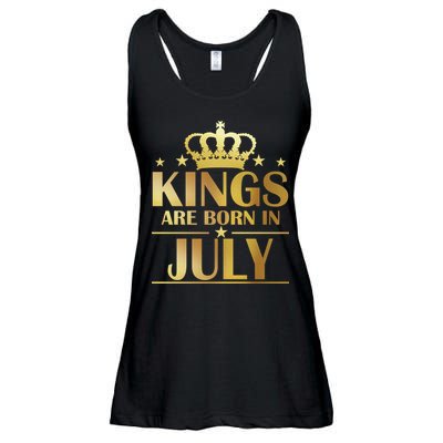 Limited Edition Kings Are Born in July Ladies Essential Flowy Tank