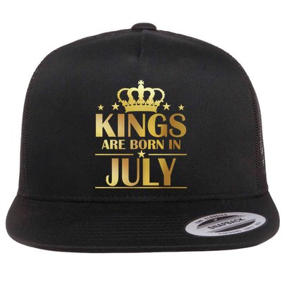 Limited Edition Kings Are Born in July Flatbill Hat