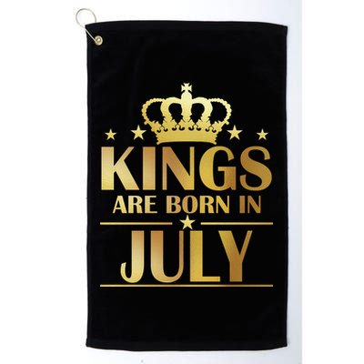 Limited Edition Kings Are Born in July Golf Towel