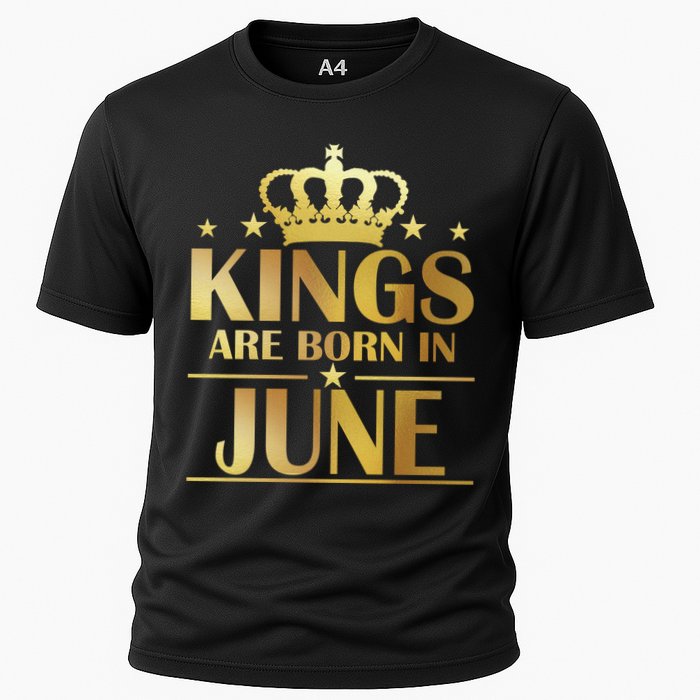 Limited Edition Kings Are Born in June Cooling Performance Crew T-Shirt