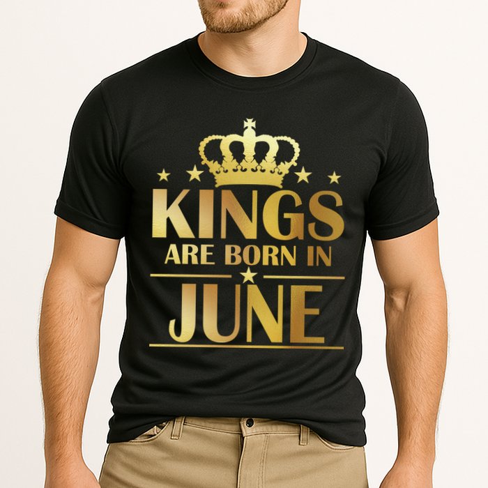Limited Edition Kings Are Born in June Cooling Performance Crew T-Shirt