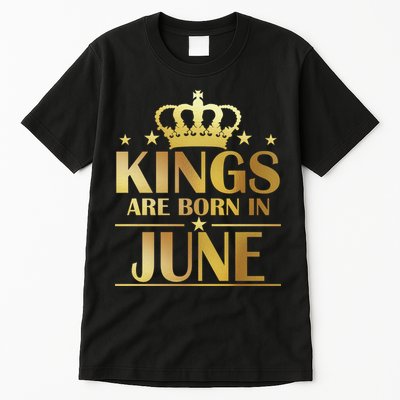 Limited Edition Kings Are Born in June Tall T-Shirt