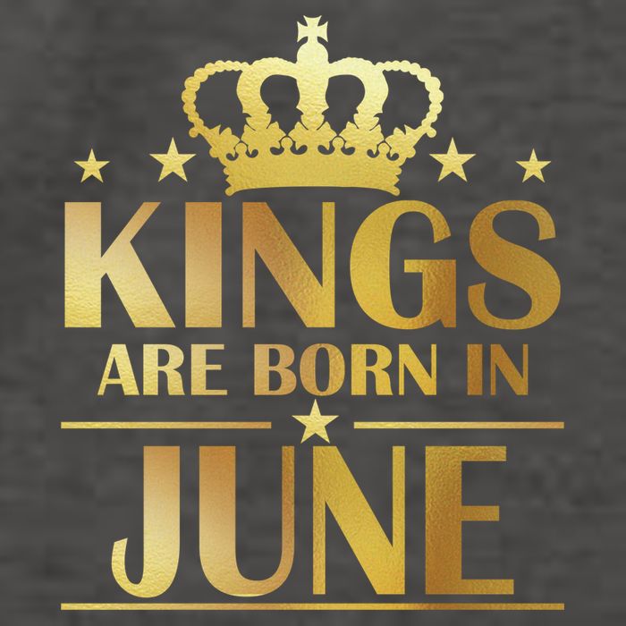 Limited Edition Kings Are Born in June Vector Backpack